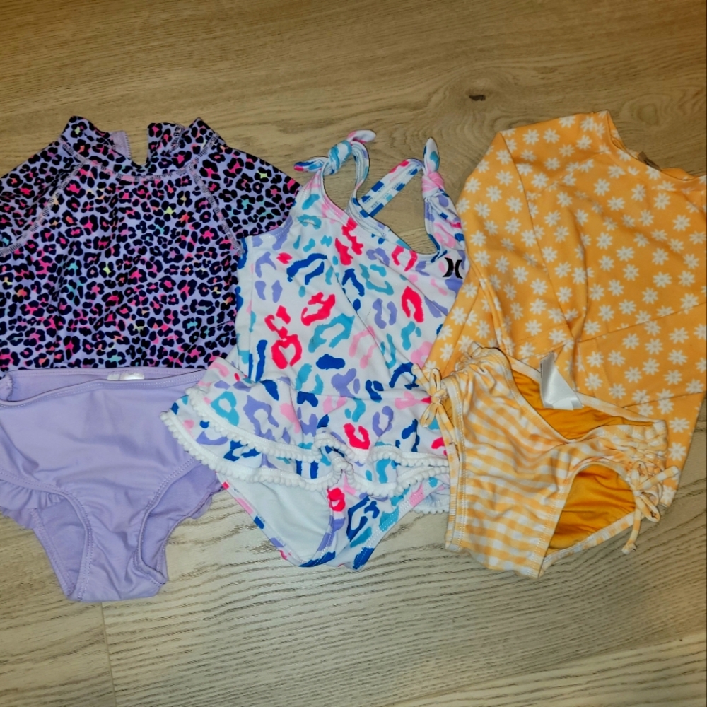 Baby Girl Swim LOT! Old Navy, Joe Fresh and Hurley 12-18M, 24M
